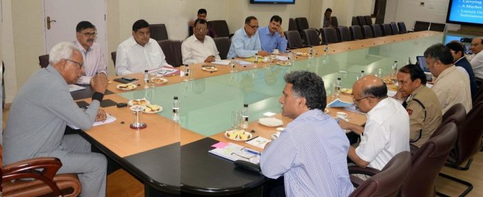Governor reviews progress of Flyovers in Srinagar City