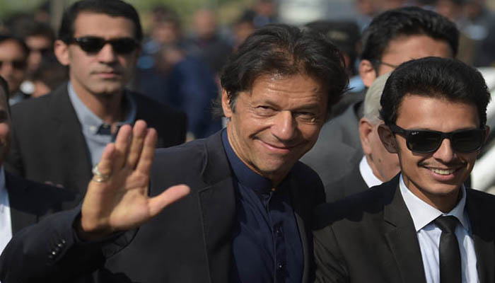 Imran Khan appears before NAB in helicopter case