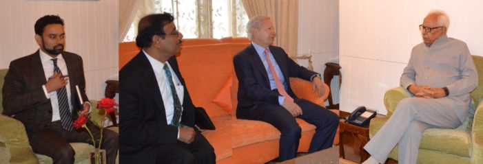 US Ambassador meets Governor