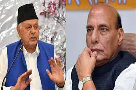 Dr Farooq meets Rajnath, shares concern over Bhatindi incident