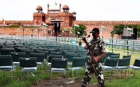 Heavy security cover in Delhi for I-Day