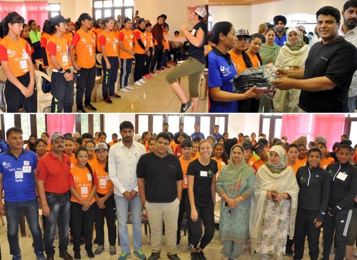 Sarmad Hafeez declares open ‘Goals for Girls’summit in Srinagar