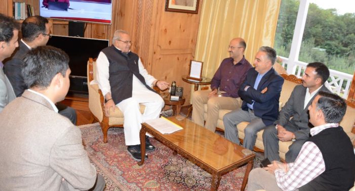 Office bearers of KAS Association meet Governor