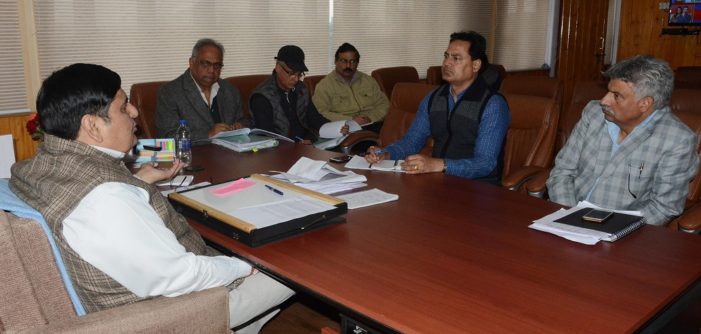 Advisor Vyas takes stock of power scenario, infrastructure upgradation