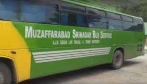 Karvan-e-Aman bus between Srinagar-PaK resumes ofter one week