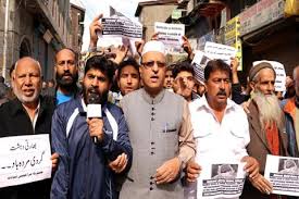 JRL holds protest in Srinagar against civilian, militant killings