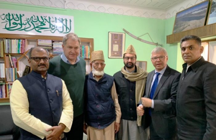 JRL holds meeting with former Prime Minster of Norway at Hyderpora