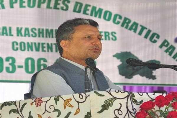 People of JK want peace, not packages: Rafi Mir