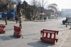 Curfew continues in Jammu for fifth running day Curfew continues in Jammu for fifth running day