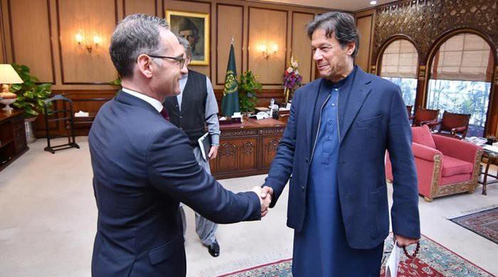PM Imran, German FM discuss Pak-India tension