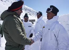 Northern Army Commander visits forward posts in Ladakh