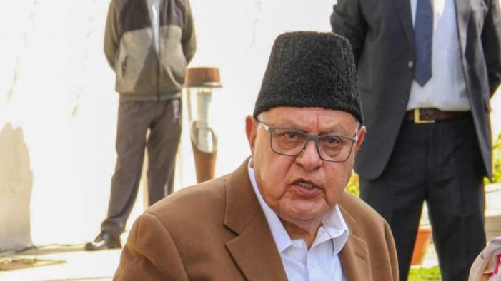 Farooq Abdullah Bats For India-Pakistan Dialogue Claims J&K Could Become ‘Gaza’ Without Dialogue Farooq Abdullah Bats For India-Pakistan Dialogue Claims J&K Could Become ‘Gaza’ Without Dialogue
