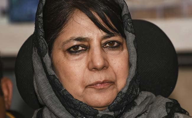 BJP pushed J&K back by decades: Mehbooba BJP pushed J&K back by decades: Mehbooba