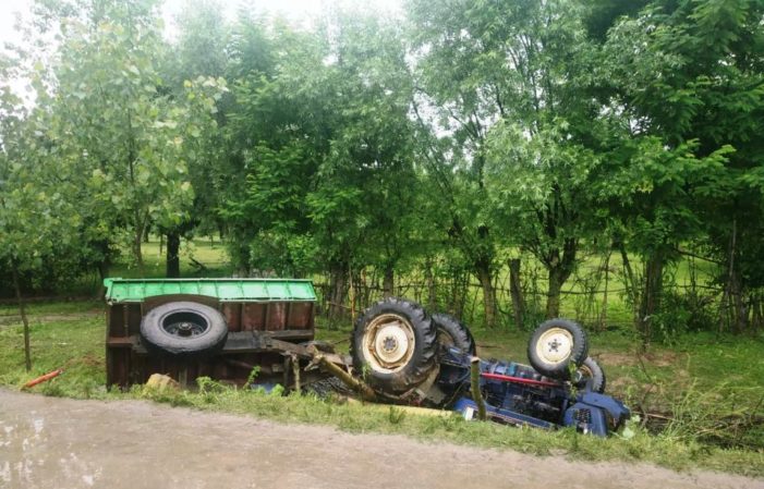 Tractor driver killed in road mishap