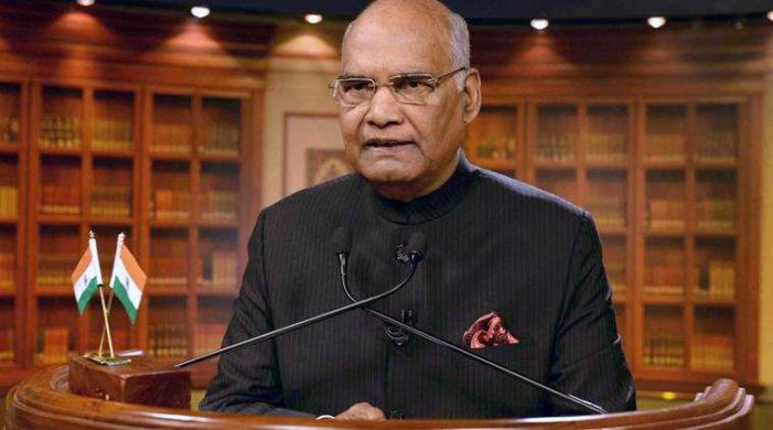 Govt making efforts to ensure safe environment in JK: Kovind