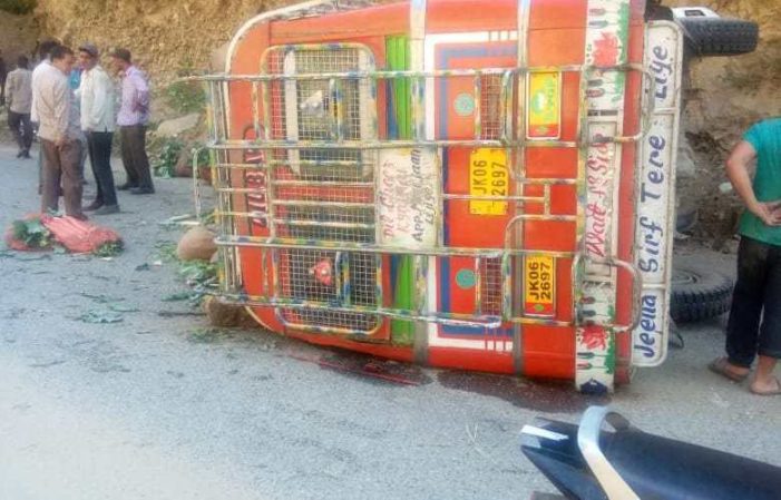 Dozens  injured in  Kishtwar road accident