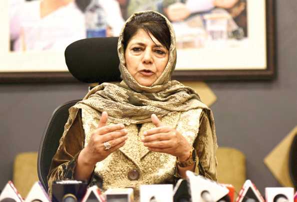 Mehbooba Mufti was working with separatists: Public Safety Act dossier