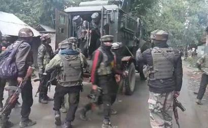 Soldier injured in exchange of fire with militants at Arwani, Kulgam