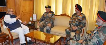 Chief of Army Staff meets Governor