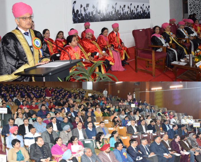 Advisor Sharma urges doctors to uplift health sector in J&K  Attends 3rd Convocation of GMC, Jammu
