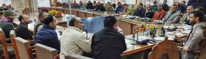 JK Govt envisages connecting every household with piped water supply by 2021: Ajeet Kumar Sahu