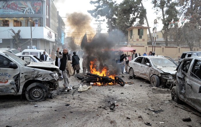 Suicide blast kill 10 in Quetta