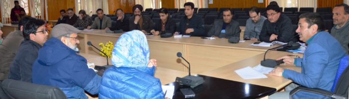 DDC Budgam reviews achievements registered under JJM, BBBP schemes