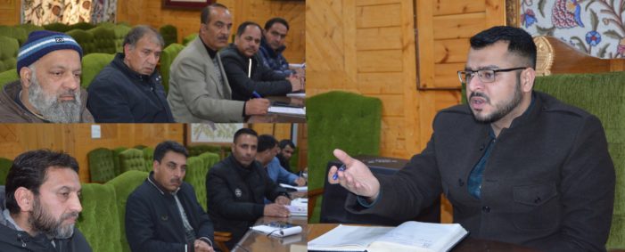 DDC Shopian reviews Markhor Conservation Programme