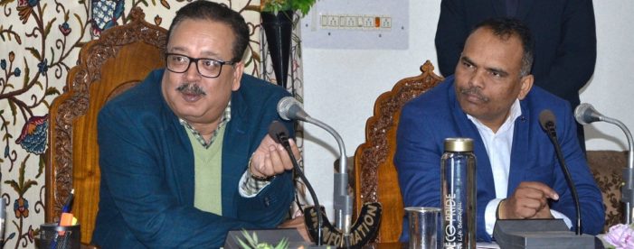 Navin Choudhary, Pandurang Pole take stock of public grievances at Srinagar