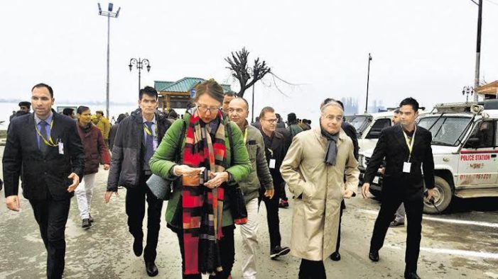 “Important To Lift Restrictions Swiftly”: EU Spokesperson After Kashmir Visit