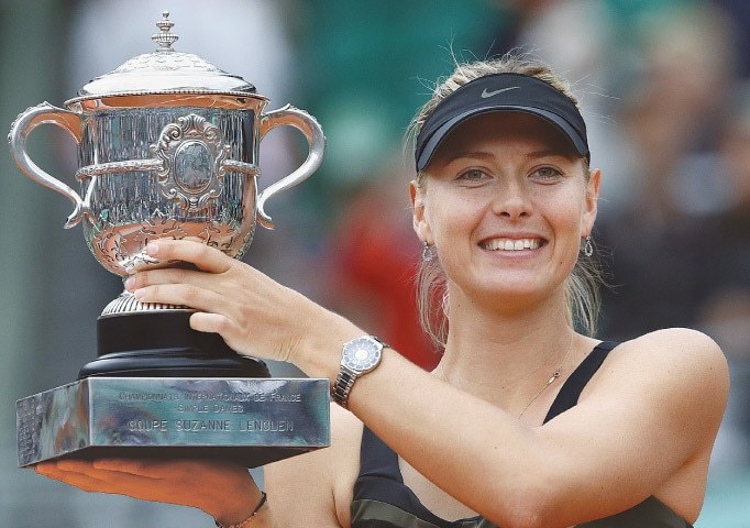 Five-time major winner Sharapova announces retirement
