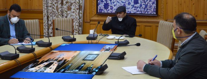 Work religiously for people’s safety: Advisor Baseer Khan to DCs