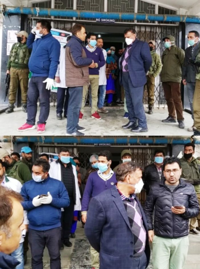 DC Kulgam inspects quarantine centers takes stock of arrangements