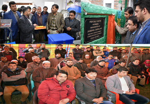 DDC Kupwara inaugurates Fish Sale Centre