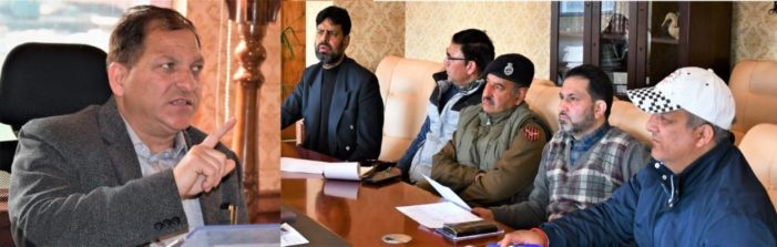 DDC Ganderbal reviews Shab-i-Mehraj, Nouroz arrangements