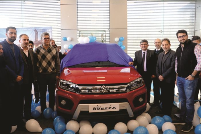 Jamkash Vehicleades Kashmir launches new Vitara Brezza Jamkash Vehicleades Kashmir launches new Vitara Brezza