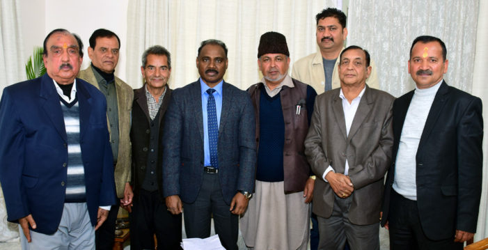 President, All Party Development Committee, Reasi calls on Lt Governor