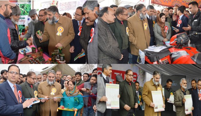 Manzoor Lone inaugurates Horticulture Mela at Srinagar
