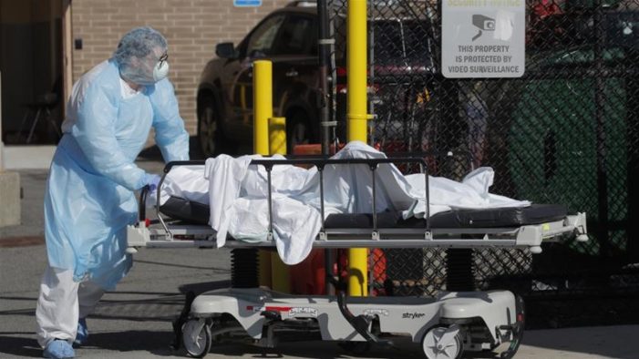 NY records 731 new coronavirus deaths in its deadliest day yet