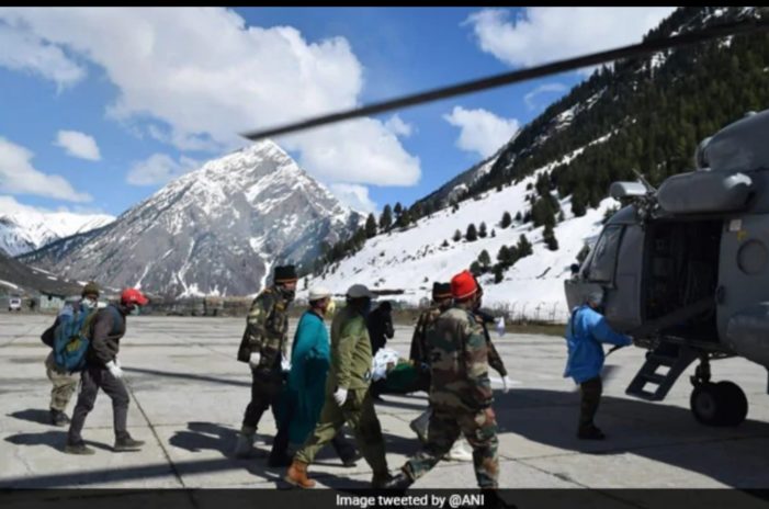 Army Evacuates Critically Ill Pregnant Woman From Snow-Choked Valley In J&K