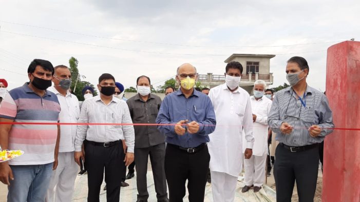 Advisor Sharma inaugurates seasonal Mandi for Rabi Marketing at Ramgarh, Samba