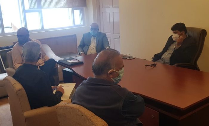 Arrangements reviewed for opening of offices at Civil Sect in Srinagar