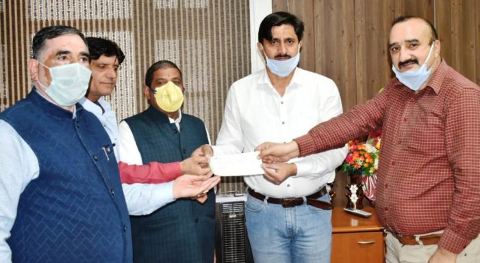 Civil society members donate Rs.3.51 lakh in DDMF to fight against COVID19