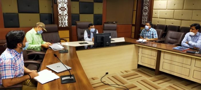 Commissioner Secretary reviews Industrial activities, work plan amid COVID-19