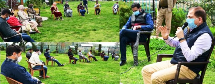 Restrictions intensified in Red zone areas: DM Ganderbal