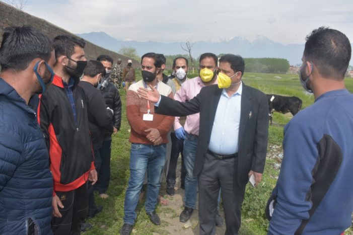 Dy Mayor visits Achan landfill site, interacts with locals
