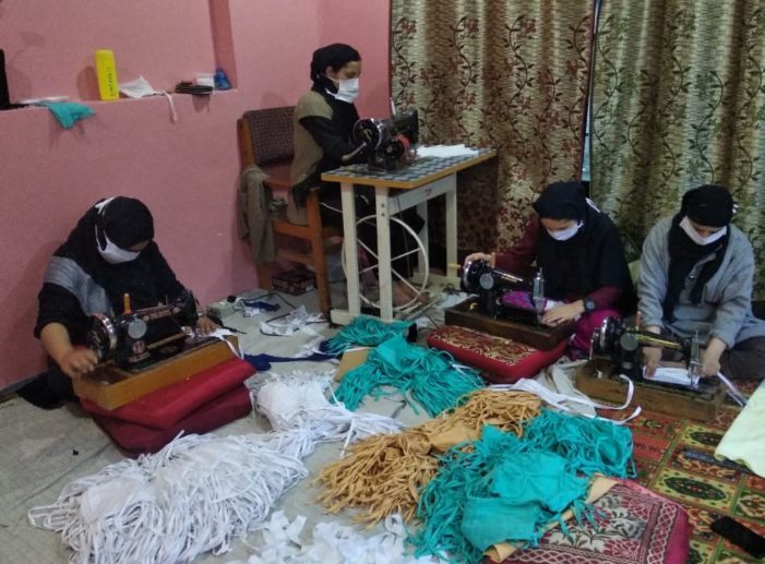 COVID-19: JKRLM manufactures 2.82 lakh masks through SHGs in Kashmir division