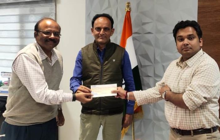 M/S Safex Chemicals India LTD donates Rs 5 Lakhs to DDMF