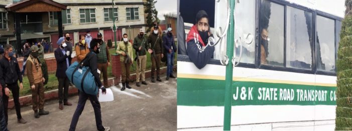 236 more persons discharged after completing two-week quarantine period in Srinagar