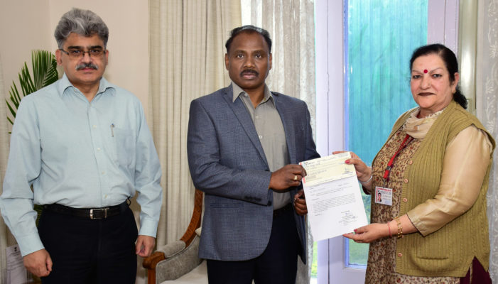 J&K Paramedical Council donates Rs 2 cr towards J&K Relief Fund